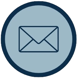 A mail icon to represent email marketing, freelance digital marketer in Dubai